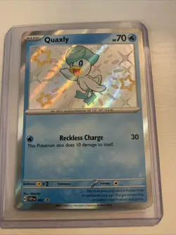Quaxly 082 Promo SVP082 Baby Shiny Scarlet & Violet Pokemon TCG NM/MINT - Image 1