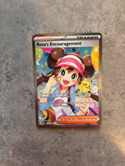 ROSA'S ENCOURAGEMENT 123/088 - Perfect Order - HOLO SPECIAL ILLUSTRATION RARE NM - Image 1