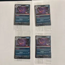 Pokemon Gengar GameStop Promo Stamped Card English 050/088 SEALED X4 - Image 1