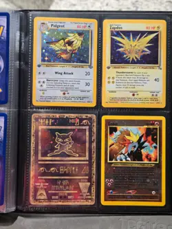 Vintage Pokemon Binder Collection (Mix of 1st edition, jungle, fossil, unlimited - Image 1