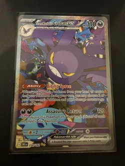 Pokemon Team Rocket's Crobat ex 234/182 Destined Rivals Special Illustration-NEW - Image 1