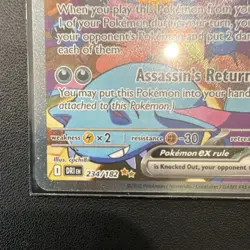 Pokemon Team Rocket's Crobat ex 234/182 Destined Rivals Special Illustration-NEW - Image 2