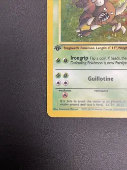 1st Edition Pokemon TCG Pinsir Jungle 9/64 Holo 1999-2000 Holo - Image 2