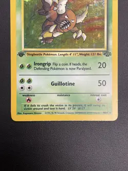 1st Edition Pokemon TCG Pinsir Jungle 9/64 Holo 1999-2000 Holo - Image 3