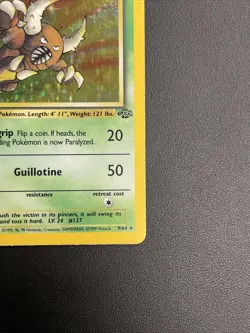 1st Edition Pokemon TCG Pinsir Jungle 9/64 Holo 1999-2000 Holo - Image 4