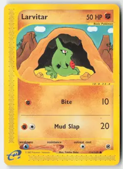 Pokemon - Larvitar #116/165 - Expedition Common - Image 1