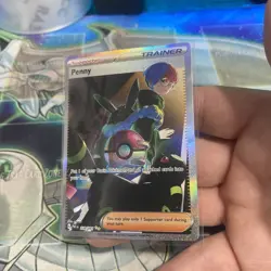 Pokemon TCG Trainer Supporter Penny 239/091 Paldean Fates - Image 2