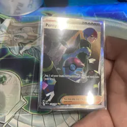 Pokemon TCG Trainer Supporter Penny 239/091 Paldean Fates - Image 4