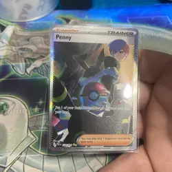 Pokemon TCG Trainer Supporter Penny 239/091 Paldean Fates - Image 5