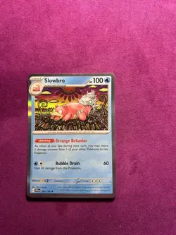 Pokemon TCG Slowbro Scarlet & Violet Base Set 043/198 Holo Holo Rare - Image 1