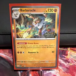 Barbaracle MEP 065 Perfect Order Pre-Release Stamped Promo - Pokemon TCG - Image 1