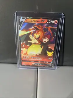 Pokemon TCG Lance's Charizard V Promo Holo SWSH133 Sword & Shield Full Art - Image 1