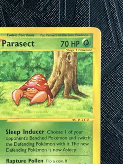Pokemon TCG Parasect 027/147 Aquapolis Regular (English) - MP - Image 5