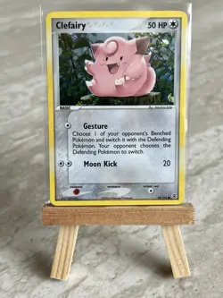 Pokemon TCG Clefairy 59/112 FireRed & LeafGreen Reverse Holo (English) - NM - Image 1