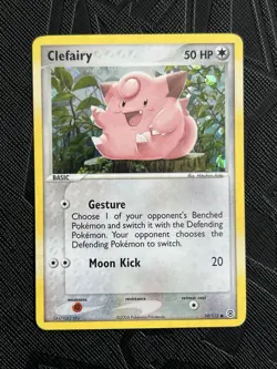 Pokemon TCG Clefairy 59/112 FireRed & LeafGreen Reverse Holo (English) - NM - Image 3