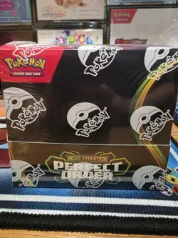 Pokemon Mega Evolution Perfect Order Booster Box Sealed D - Image 1