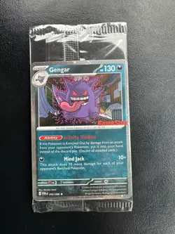 Pokemon Gengar Gamestop Exclusive Stamped Promo Perfect Order Sealed- CENTERED - Image 1