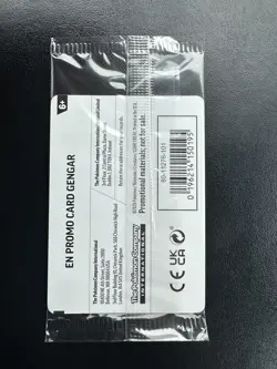 Pokemon Gengar Gamestop Exclusive Stamped Promo Perfect Order Sealed- CENTERED - Image 2