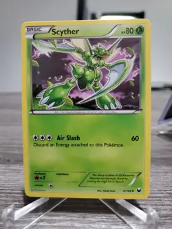 Scyther - 4/108 - Uncommon LP, English Pokemon Dark Explorers - Image 1