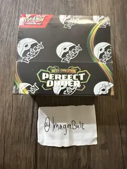 Pokemon TCG Mega Evolution Perfect Order Booster Box - Image 1