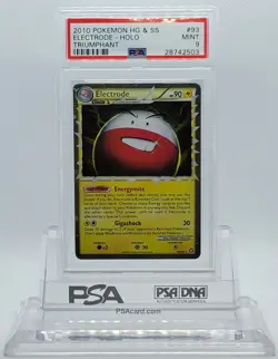 POKEMON TRIUMPHANT ELECTRODE PRIME #93 ULTRA RARE HOLO FOIL PSA 9 MINT #28742503 - Image 1