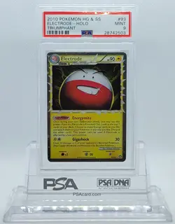 POKEMON TRIUMPHANT ELECTRODE PRIME #93 ULTRA RARE HOLO FOIL PSA 9 MINT #28742503 - Image 2