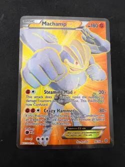 Pokemon TCG XY Ancient Origins 2015 Machamp EX 90/98 Ultra Rare Full Art LP - Image 3