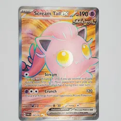 Scream Tail ex 197/167 Sv06: Twilight Masquerade Holo Pokemon TCG - Image 1