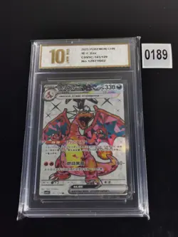2025 Pokemon TCG S-Chinese CSV5C Charizard ex 145/129 SR-Pyxis gold 10 - Image 1