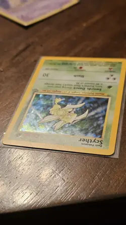 Pokemon TCG Scyther 10/64 Jungle Holo Rare Basic Grass 70 HP 1999 Unlimited - Image 4