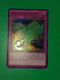 Yugioh - Raidraptor Replica (Ultra Rare) (1st Edition) - DPDG-EN008 (P) - Image 1