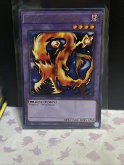 Yugioh Darkfire Dragon LOB-EN019 Unlimited NM - Image 1