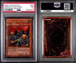 2002 Yu-Gi-Oh! Goblin Attack Force – PSA 7 NM – Powerful Effect Monster - Image 3