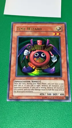 Yu-Gi-Oh! Time Wizard Metal Raiders MRD-065 Ultra Rare NM - Image 2