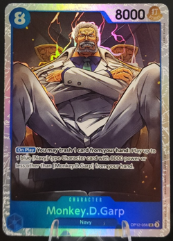 Monkey.D.Garp OP12-056 SR - One Piece - Legacy of the Master (NM) - Image 1