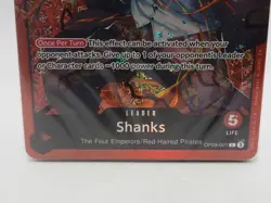 One Piece Card Game Card Game Starter Deck - ST-23 Shanks Deck Only - Image 4