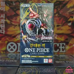 One Piece TCG Card MIGHTY ENEMY Booster Korean BOX (OPK-03) - Image 1