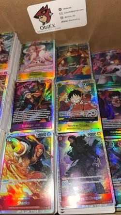 One Piece TCG Card Game 1000 COMMON/UNCOMMON Cards SUPER RARE Included REAL - Image 3