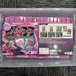 Illustration Box Vol. 4 Box One Piece Card Game Promotion Cards OP-PR Bandai TCG - Image 1