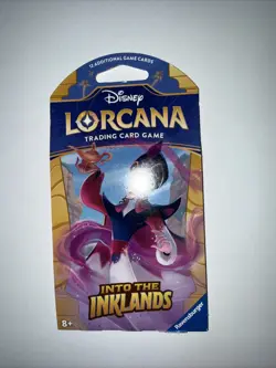 Disney Lorcana Into the Inklands TCG Blister Booster Pack |BRAND NEW SEALED - Image 1