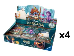 Disney Lorcana - 4x Booster Box Azurite Sea SEALED CASE! - Image 1