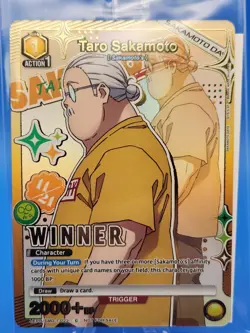 Union Arena Taro Sakamoto Tournament Winner Promo English Sealed - Image 2