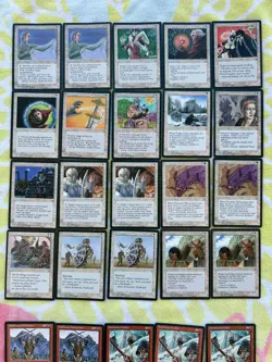 103x MTG 1995 ICE AGE CARDS LOT - Magic Gathering Wizards Coast 90s tempest card - Image 2