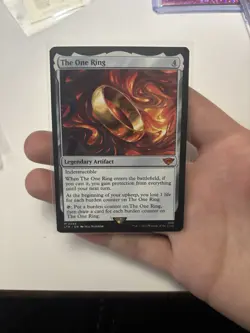 Magic The Gathering Lord of The Rings “The One Ring” card - Image 1