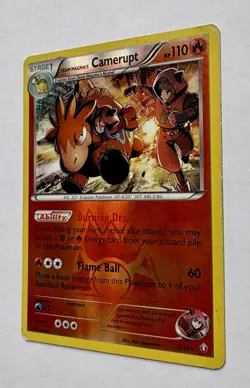 Pokemon Team Magma's Camerupt 2/34 Double Crisis Rare Reverse Holo 110 HP Card - Image 4