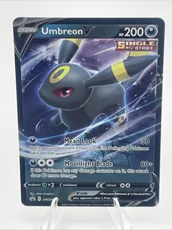 Umbreon V SWSH203 NM Holofoil Promo Rare Pokemon Card - Image 1