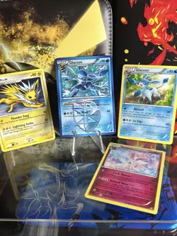 Pokemon Card Lot Of 4 Eeveelutions Rares - Image 1