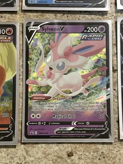 Eevee Evolutions V Promo SWSH 6 Card Set Eeveelutions Pokemon TCG Umbreon V - Image 4