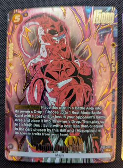 x2 Majin Buu : Evil 034/086 Gold Tournament Promo Dragon Ball Card Fusion World - Image 3