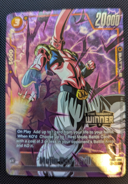 x2 Majin Buu : Evil 034/086 Gold Tournament Promo Dragon Ball Card Fusion World - Image 4
